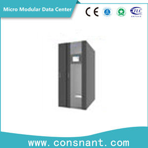 Micro refrigerando Data Center modular da ventilação com monitoração de sistemas de segurança
