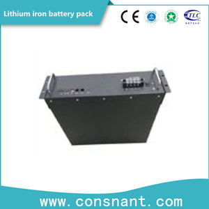 Bateria para a aplicação das telecomunicações, bateria alta do ferro do lítio do fosfato de Rate Discharge Performance Lithium Iron