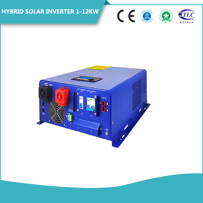 Inversor híbrido de alta frequência do poder do laço da grade, 48V inversor da célula solar da fase da C.C. 230VAC unicamente
