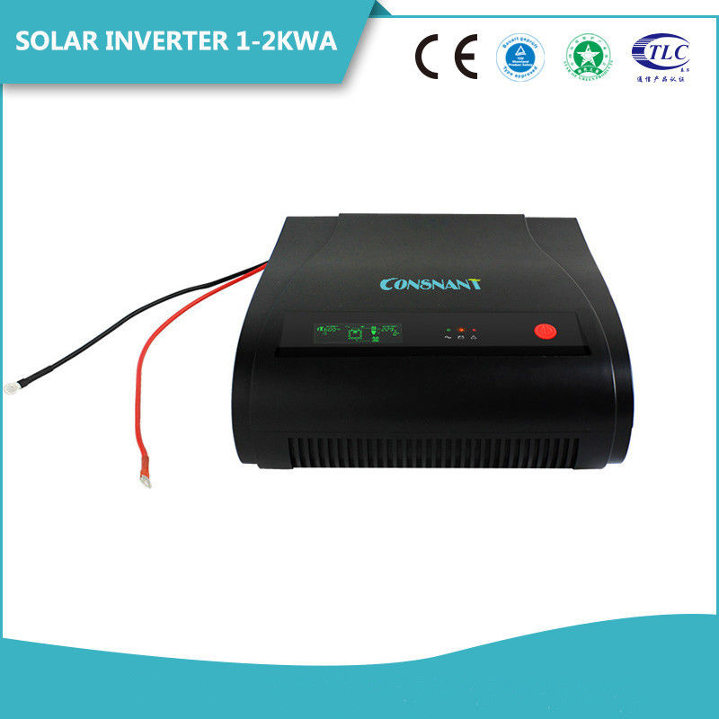 C.C. home do painel solar à onda de seno do inversor da C.A., 0,5 - alta frequência do inversor do sistema 2KW solar