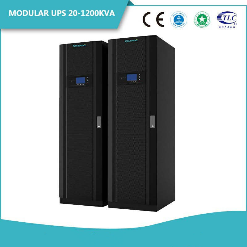 Sistema de UPS do servidor do backup de bateria, onda de seno modular Data Center do sistema de UPS de 3 fases