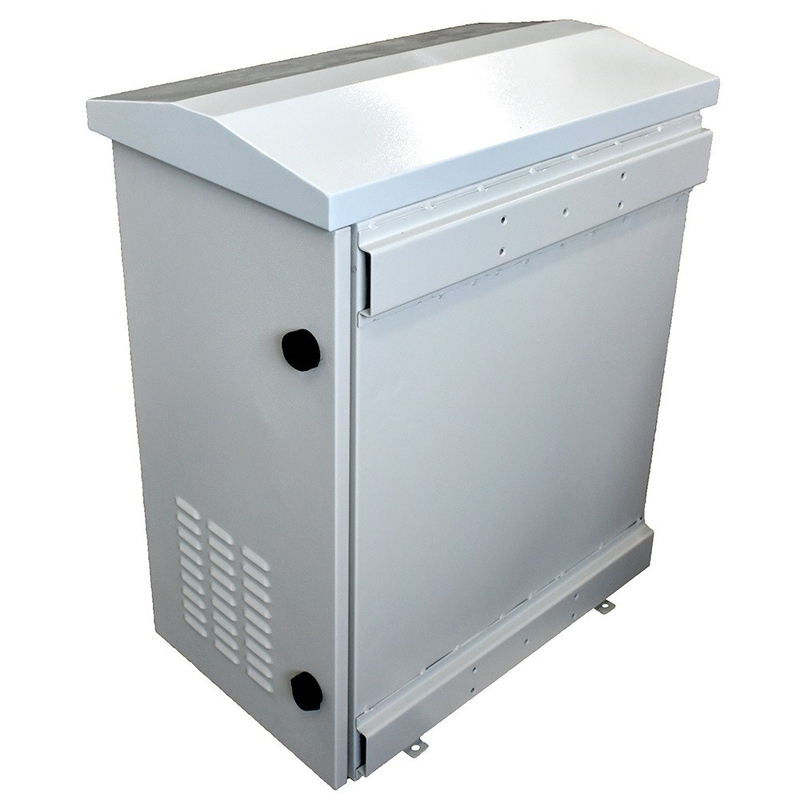 A isolação térmica exterior do armário da bateria de lítio 48VDC IP55 integrou o armário de UPS